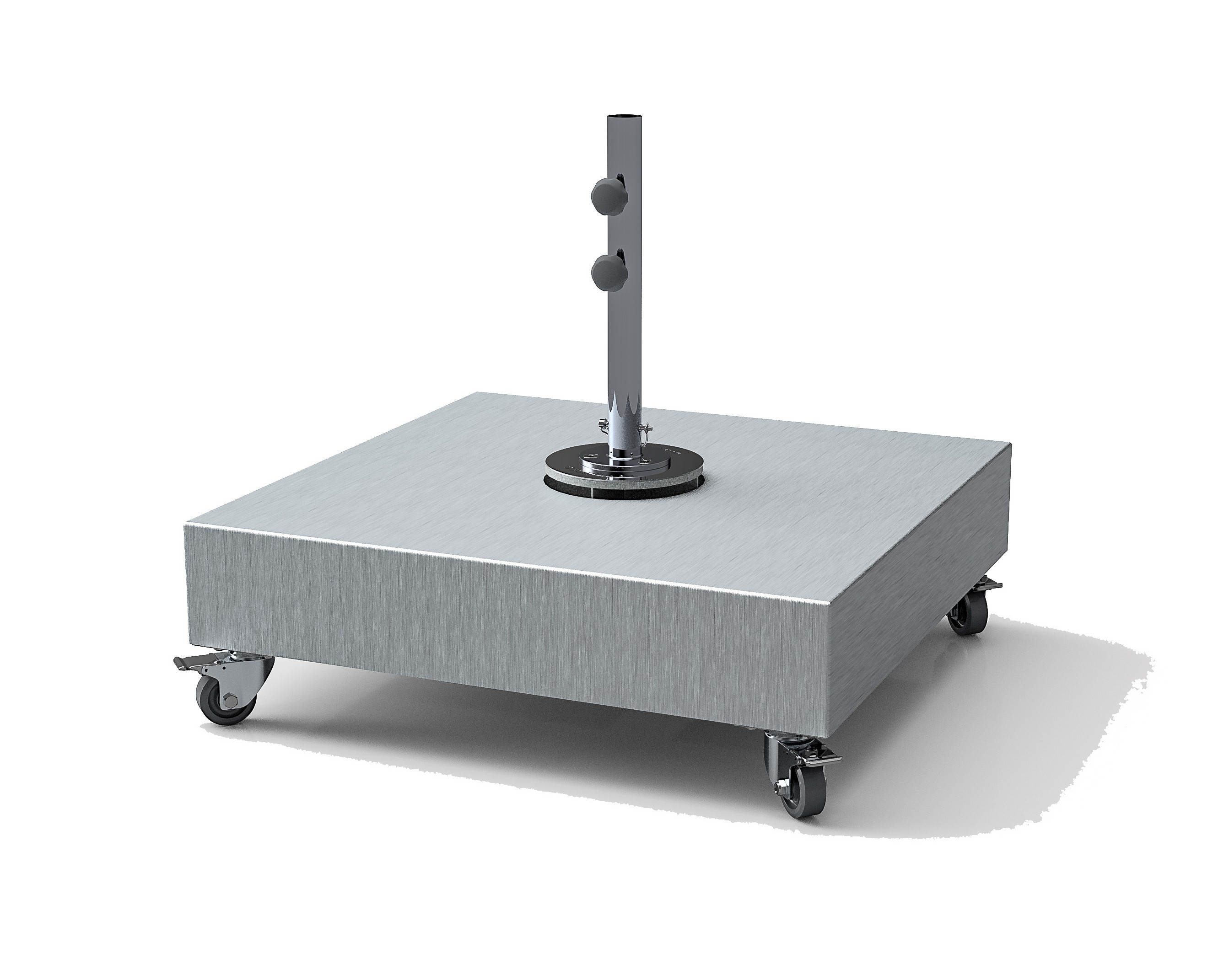 480 Square (includes wheels & feet)